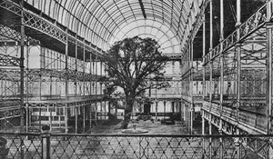 Interiør af Crystal Palace af English Photographer